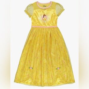 Disney Princess Yellow Dress with Pink Trim